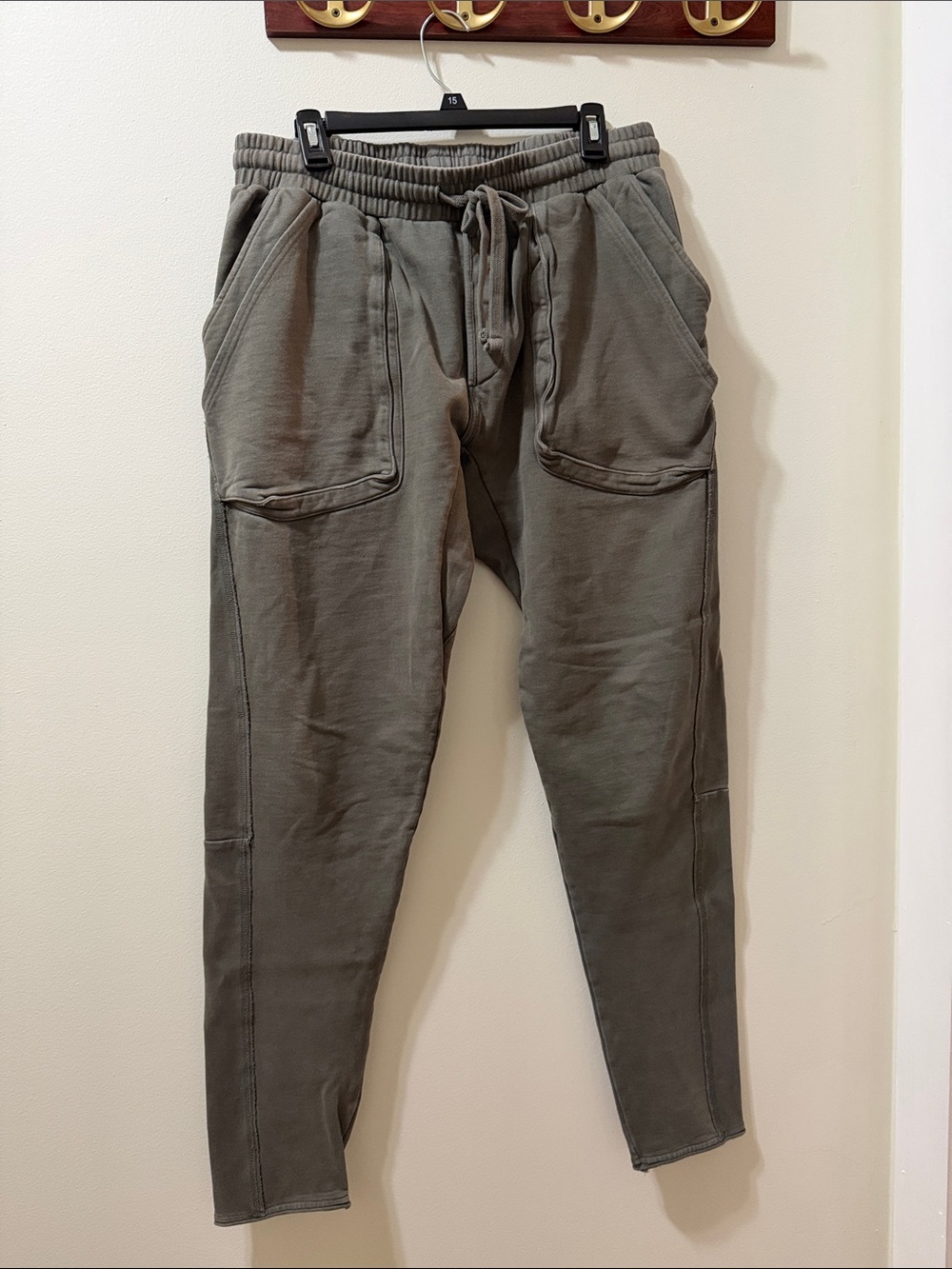 Kith Men's Olive Green Drawstring Jogger Pants Size XL
